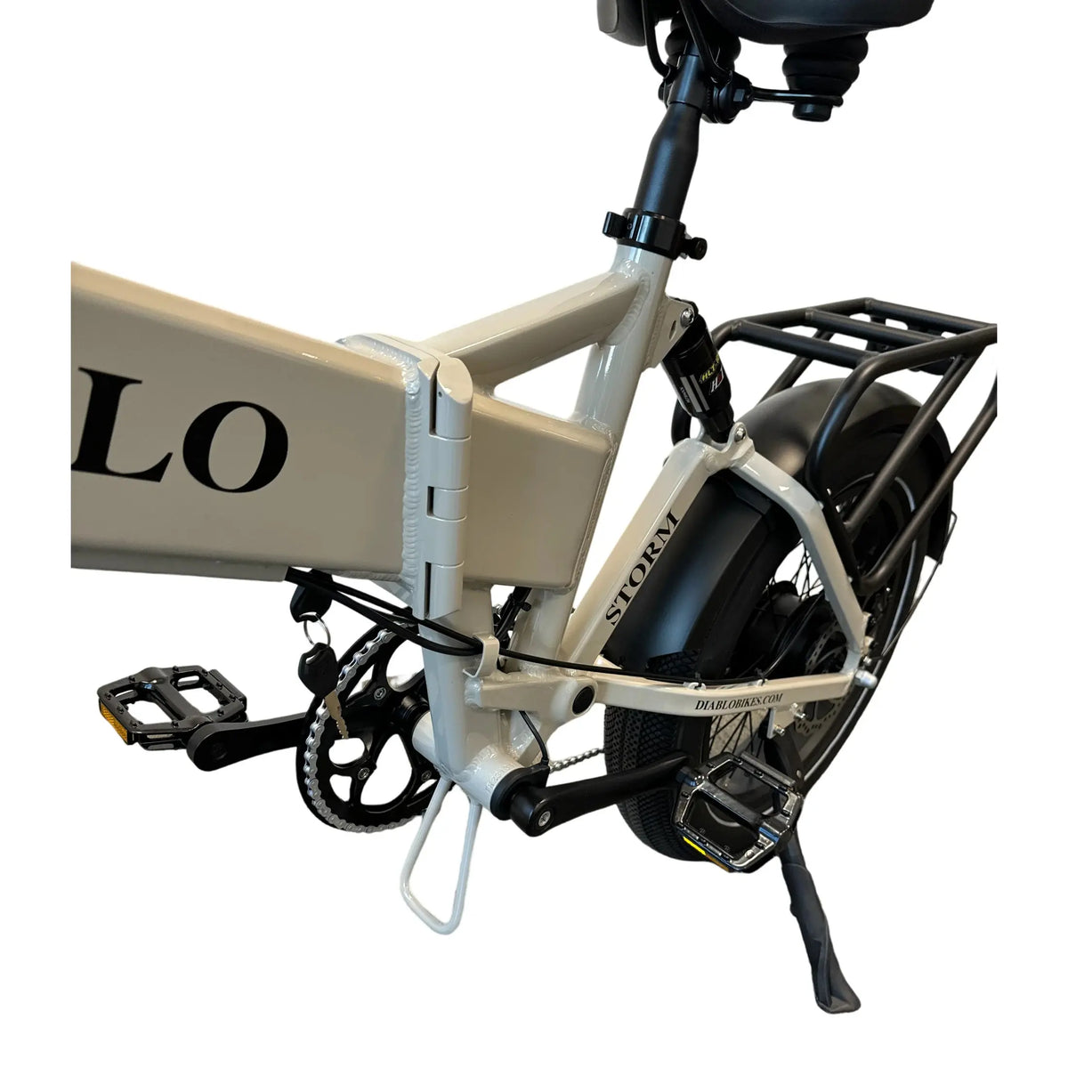 Diablo Storm Fatbike - Elektrische Vouwfiets - Modieus grijs - AE-trading