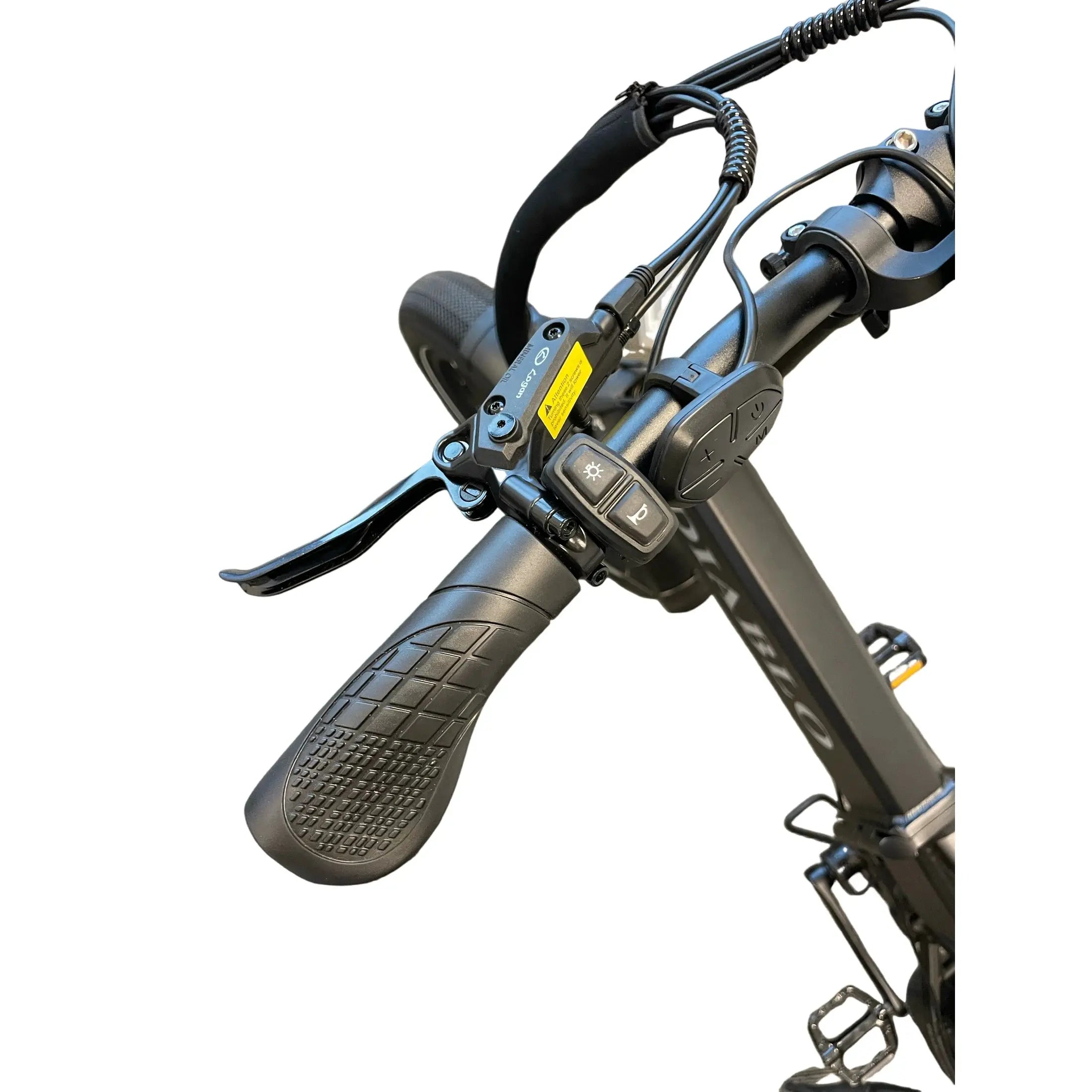 Diablo Storm Fatbike - Elektrische Vouwfiets - Mat Zwart - AE-trading