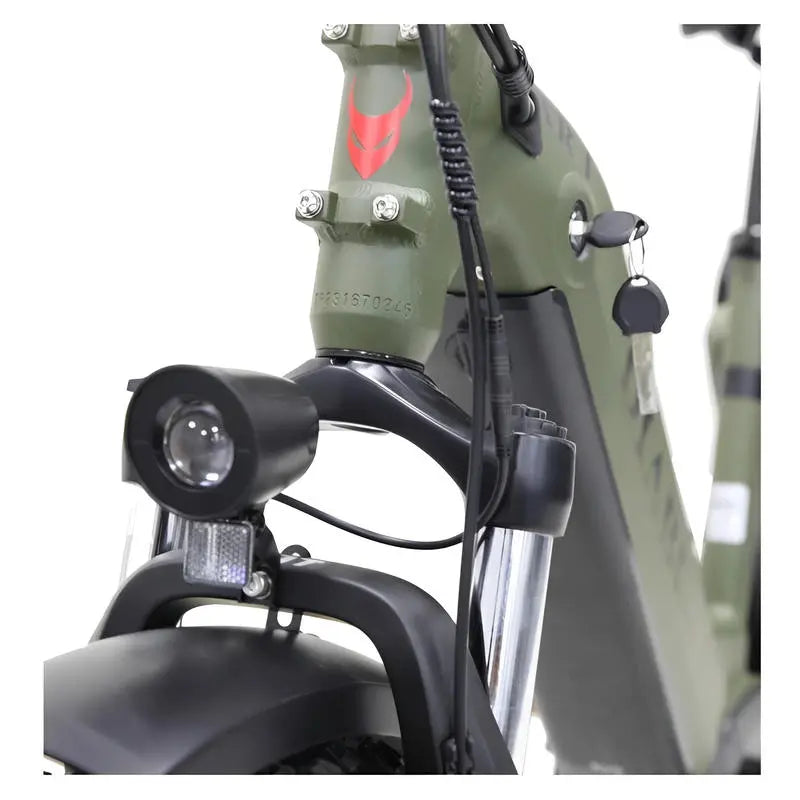 Diablo XR1 Fatbike met Hydraulische Remmen - Mat Groen - AE-trading