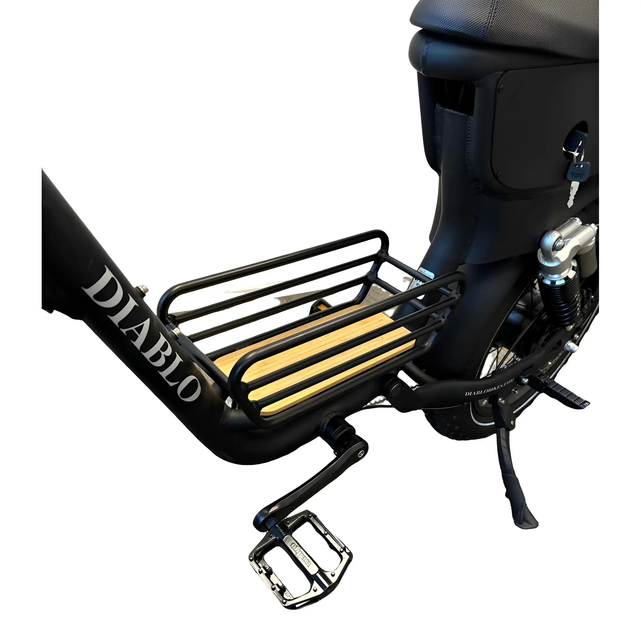 Diablo Zipper Fatbike 7SP Shimano Versnellingen en Achtervering - Mat zwart - AE-trading