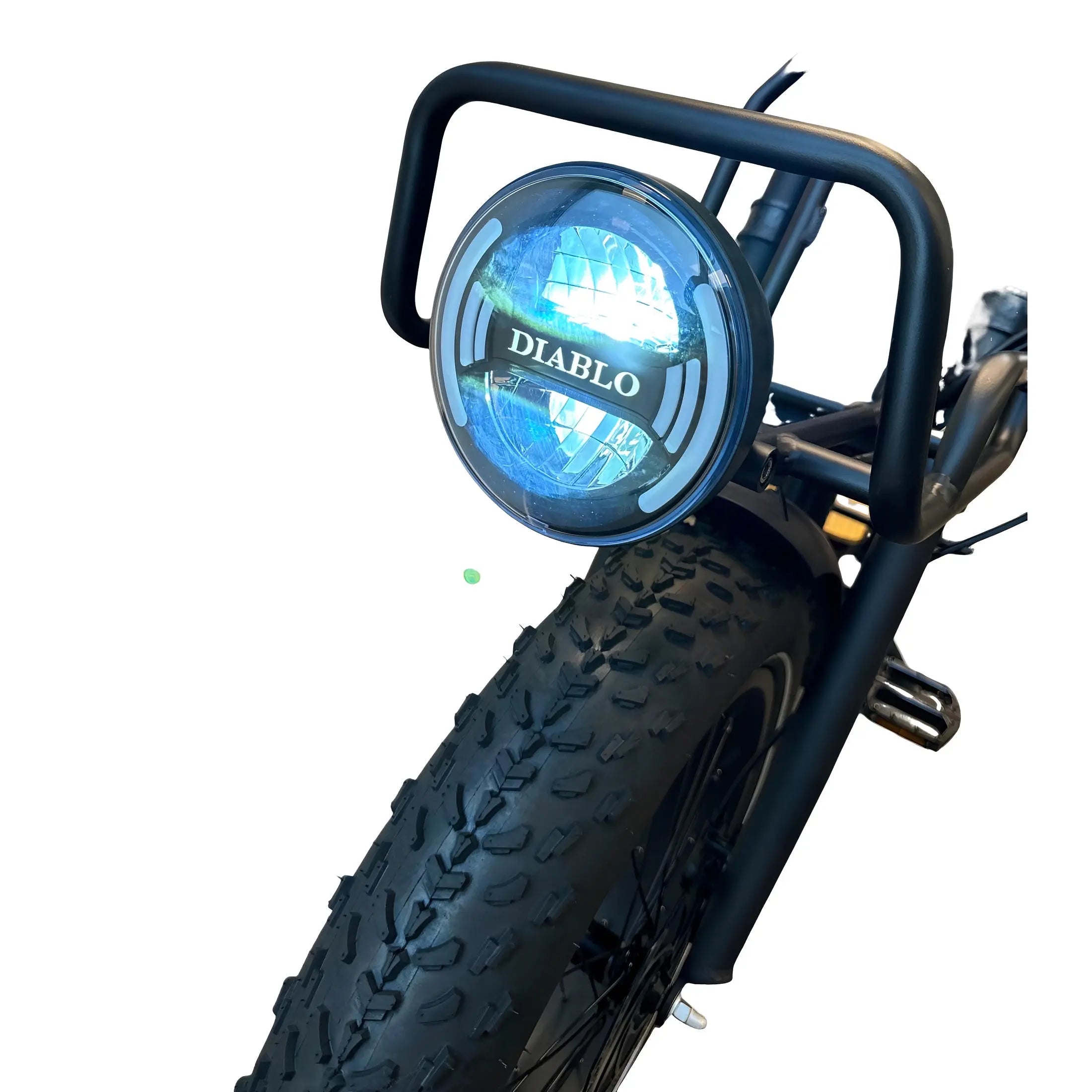 Diablo Zipper Fatbike 7SP Shimano Versnellingen en Achtervering - Mat zwart - AE-trading