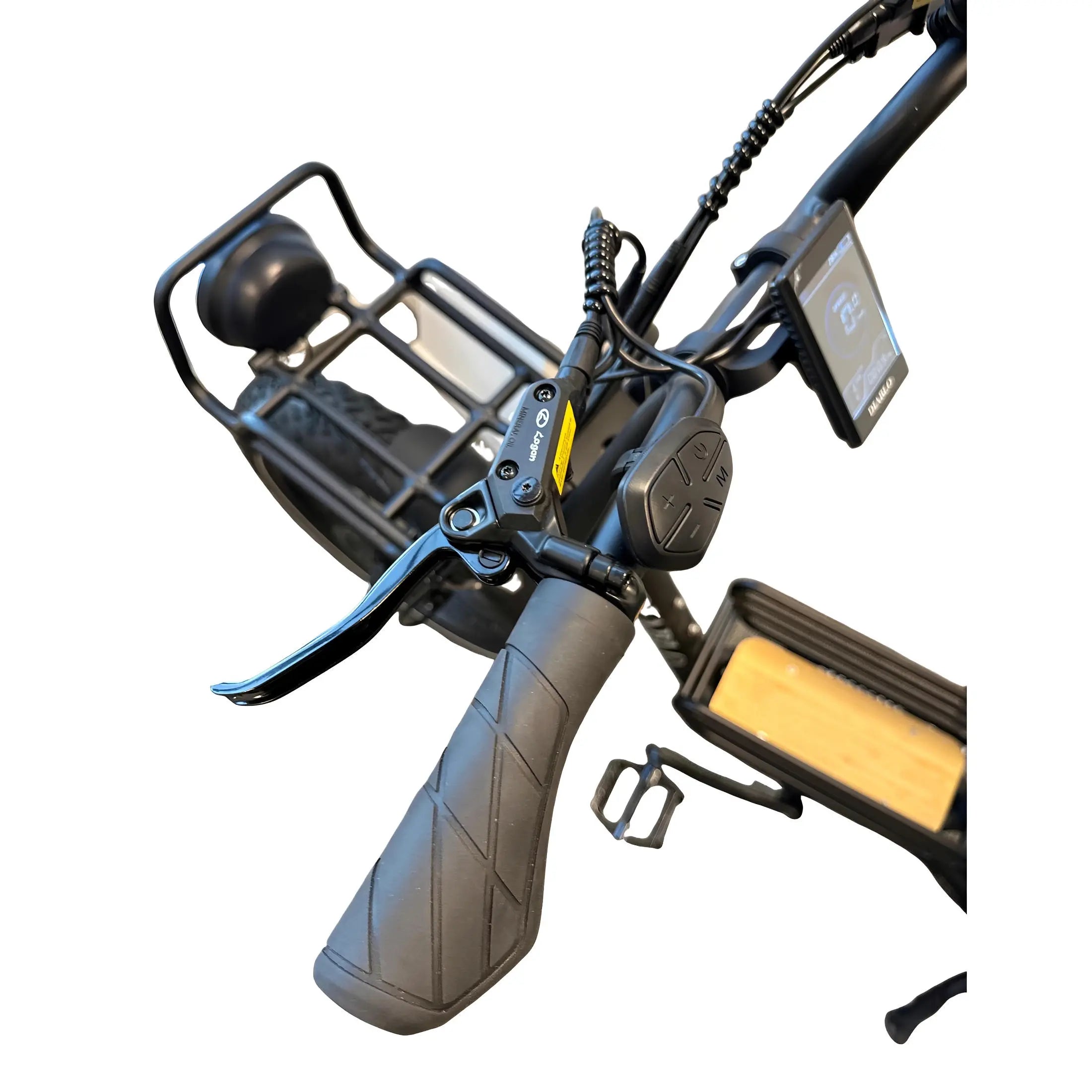 Diablo Zipper Fatbike 7SP Shimano Versnellingen en Achtervering - Mat zwart - AE-trading