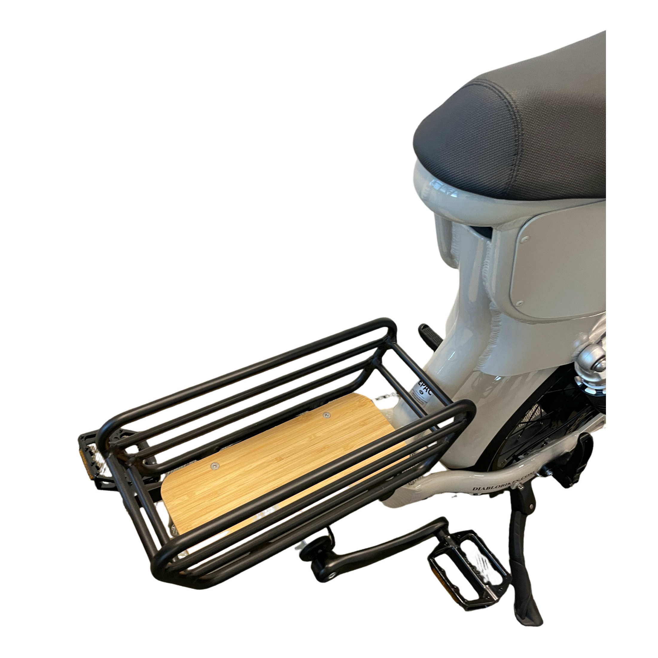 Diablo Zipper Fatbike 7SP Shimano versnellingen met achtervering - Fashion Grey