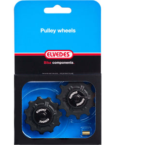 Elvedes derailleurwiel set Shim/Camp/Sram 2x11t rvs lager - AE-trading