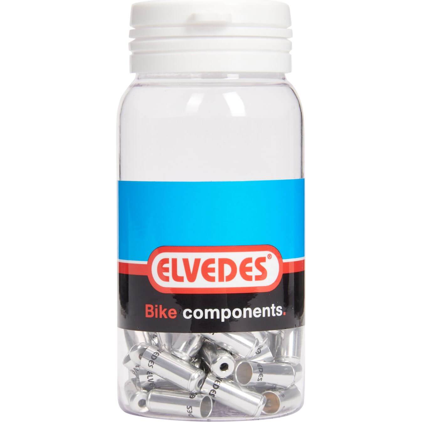 Elvedes gesealede ferrules 5,0mm zilver (50) - AE-trading