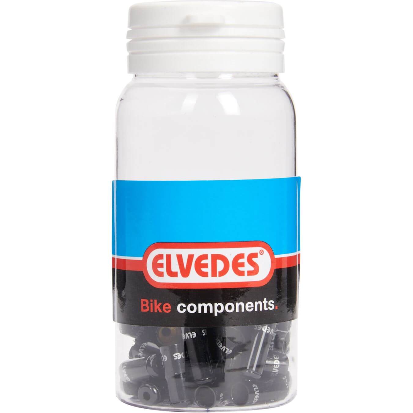 Elvedes gesealede ferrules 5,0mm zwart (50) - AE-trading
