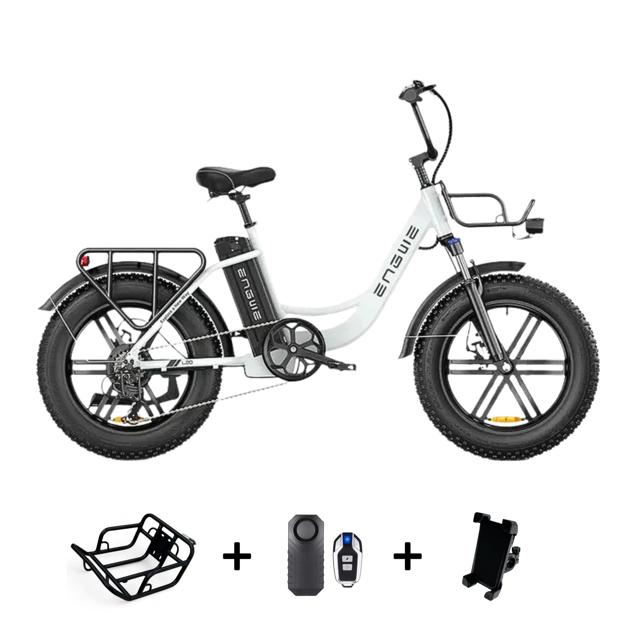 ENGWE L20 - Fatbike - Wit