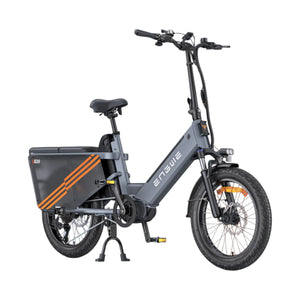 ENGWE LE20 - Zwart - 250W - Dubbele Batterij - Longtail E-Bike - AE-trading