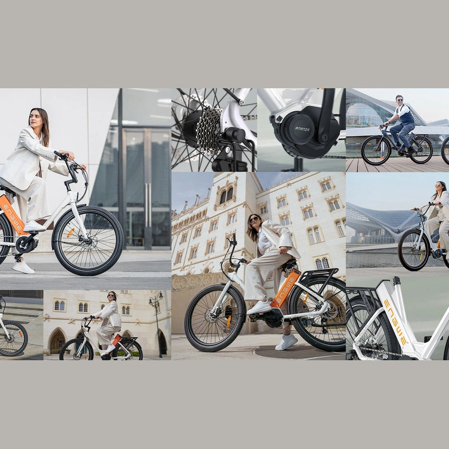 ENGWE P275 ST - Elektrische Fiets - Oranje Wit - AE-trading