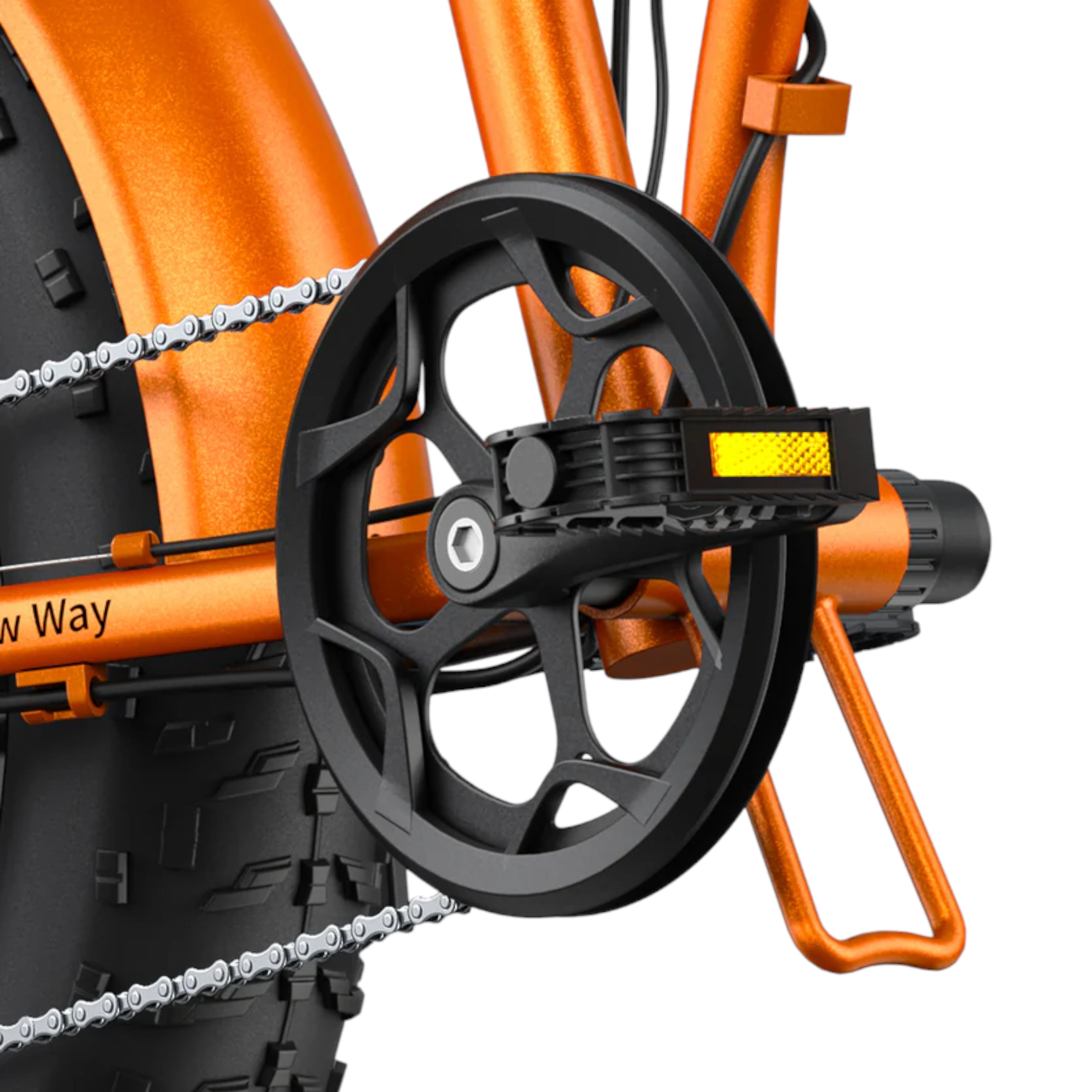 EP-2 Boost - Oranje - 250W - Fatbike - AE-trading