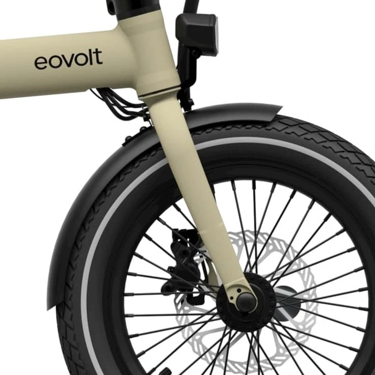 Eovolt spatbord voor 16 inch zwart - AE-trading