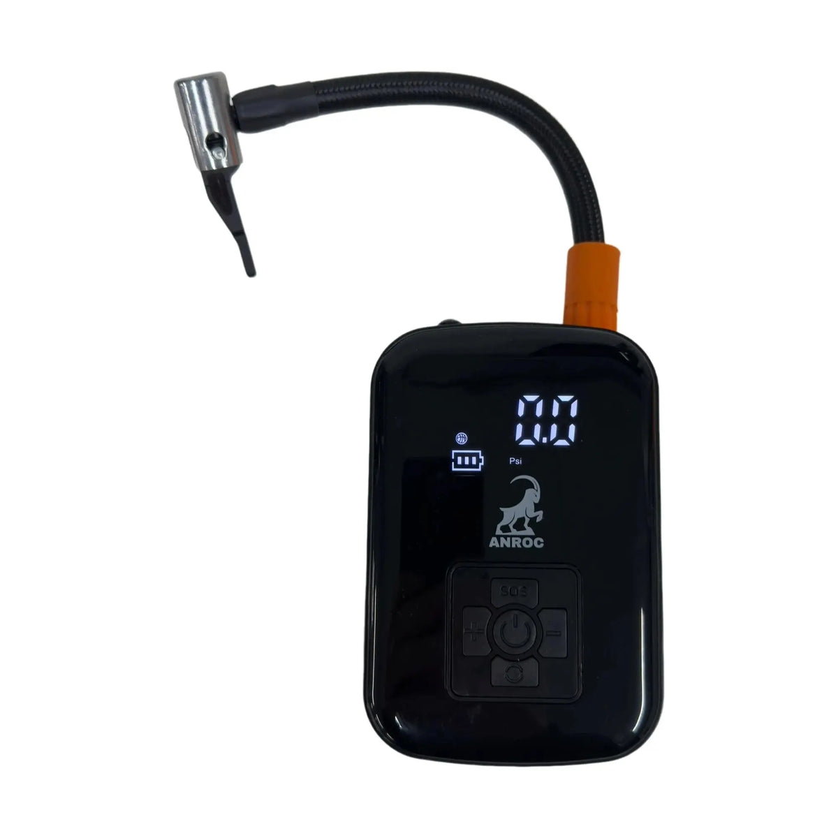 Elektrische bandenpomp - Anroc - 4 opzetstukken- 6400 MAH - AE-trading