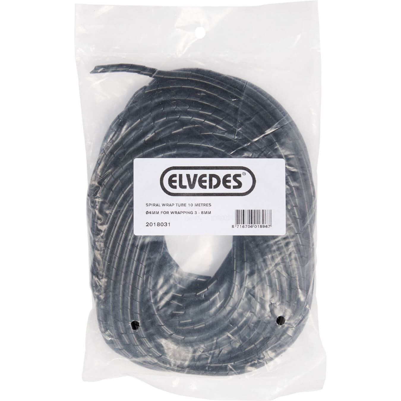 Elvedes spiraalwikkelslang 4mm 10mtr - AE-trading