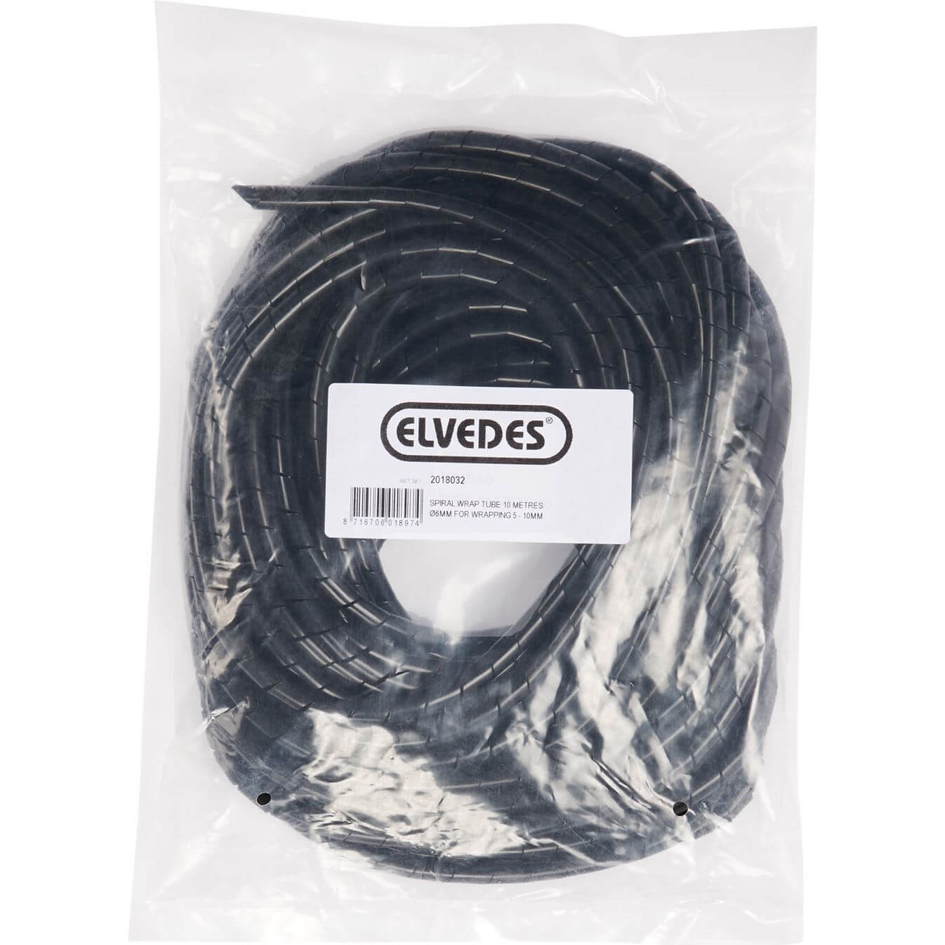 Elvedes spiraalwikkelslang 6mm 10mtr - AE-trading