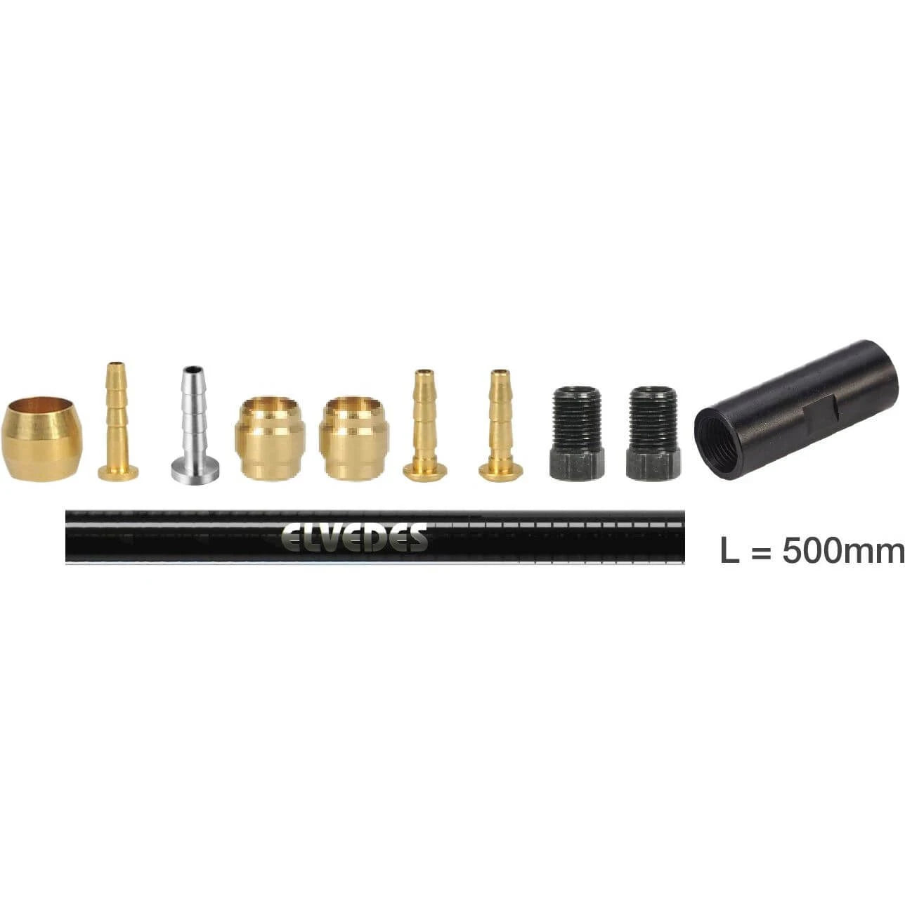 Elvedes verlengset Hydro leiding Shimano - AE-trading