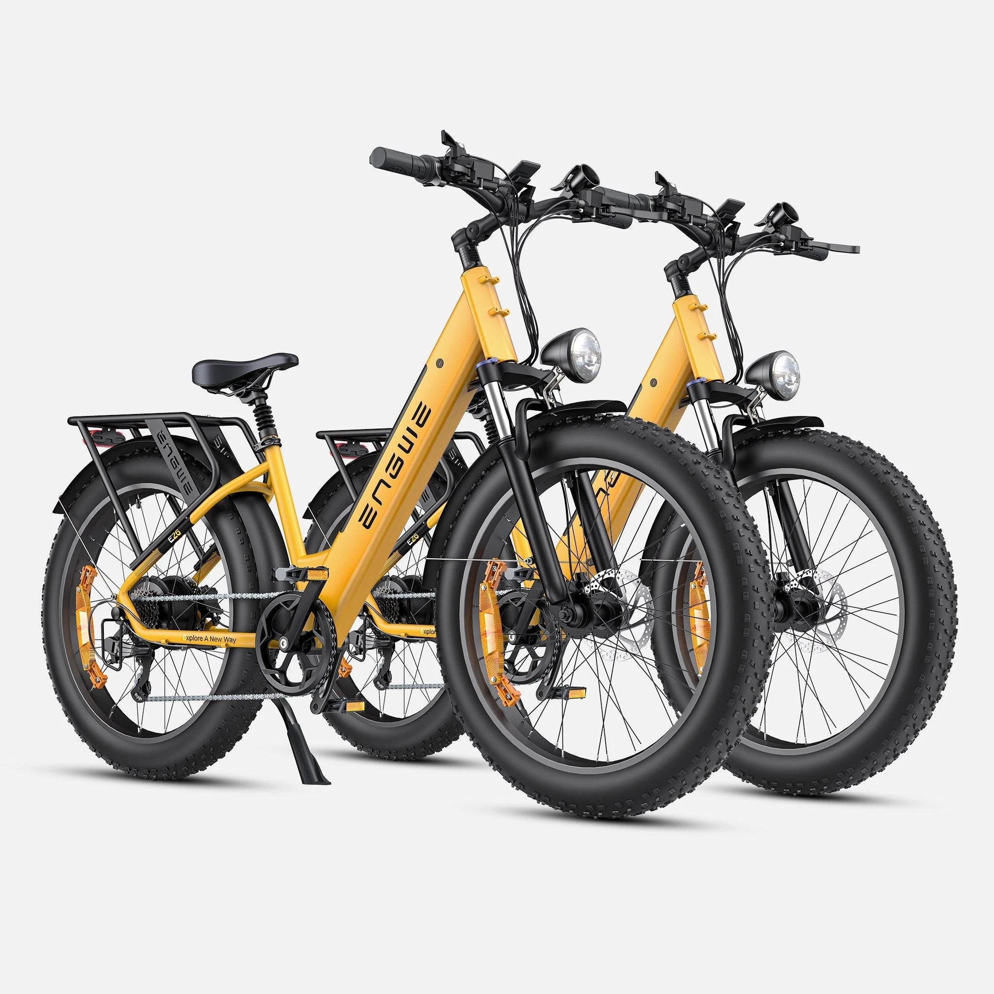 Engwe E26 - Geel - Step-Thru - Elektrische Fiets - E-bike - AE-trading