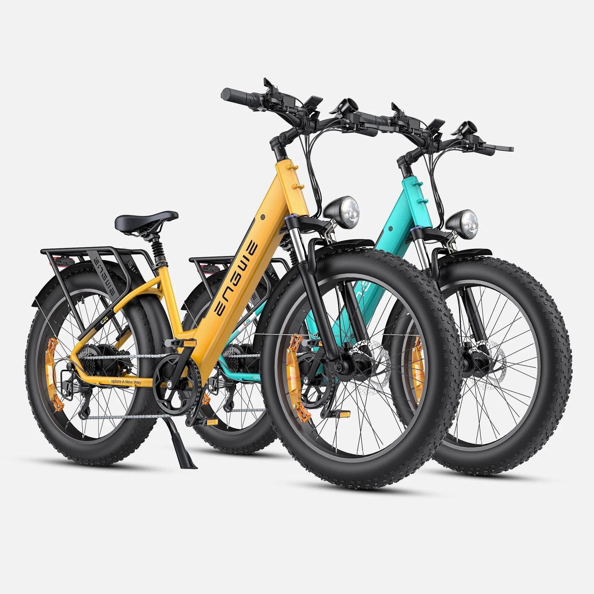 Engwe E26 - Geel - Step-Thru - Elektrische Fiets - E-bike - AE-trading