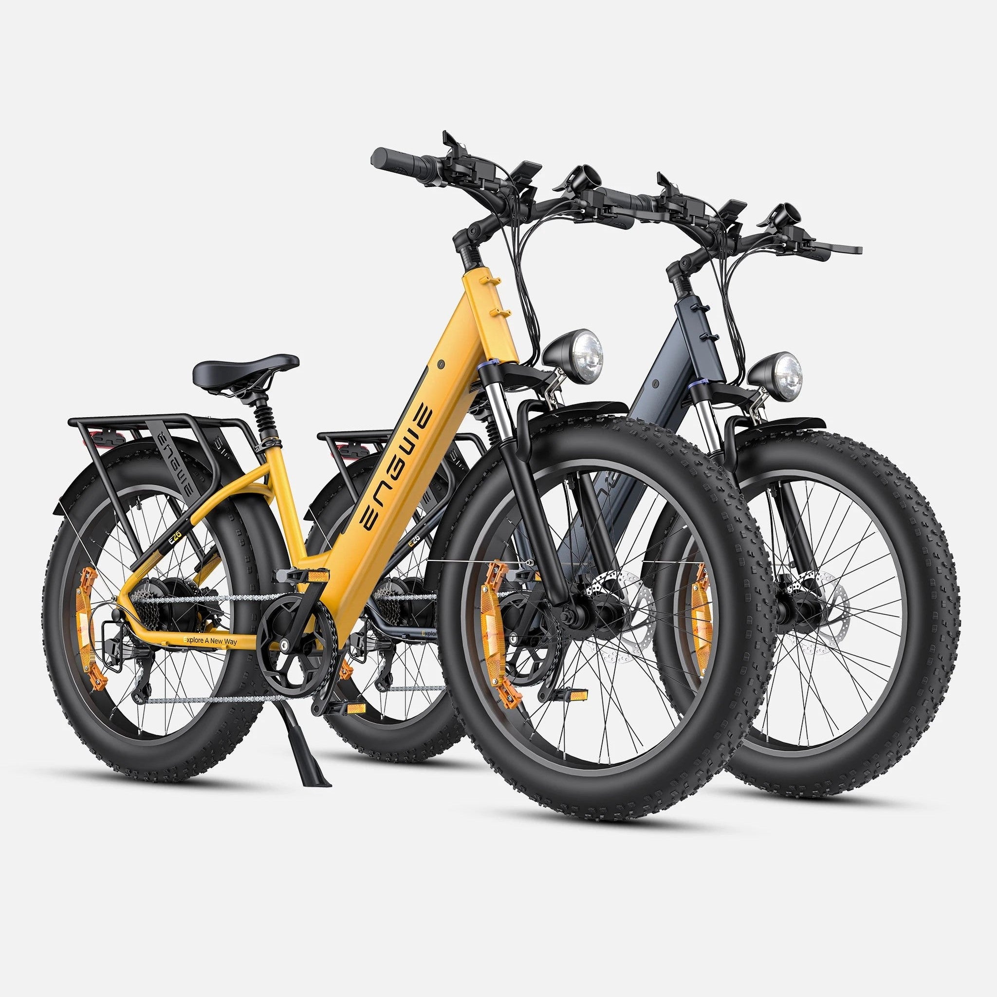 Engwe E26 - Geel - Step-Thru - Elektrische Fiets - E-bike - AE-trading