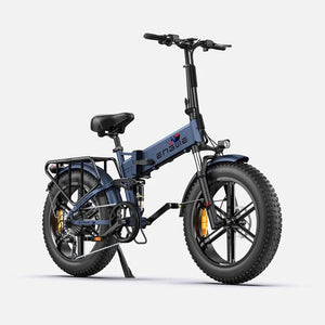 Engwe ENGINE PRO - Blauw 2.0 - Elektrische Fatbike Vouwfiets - AE-trading