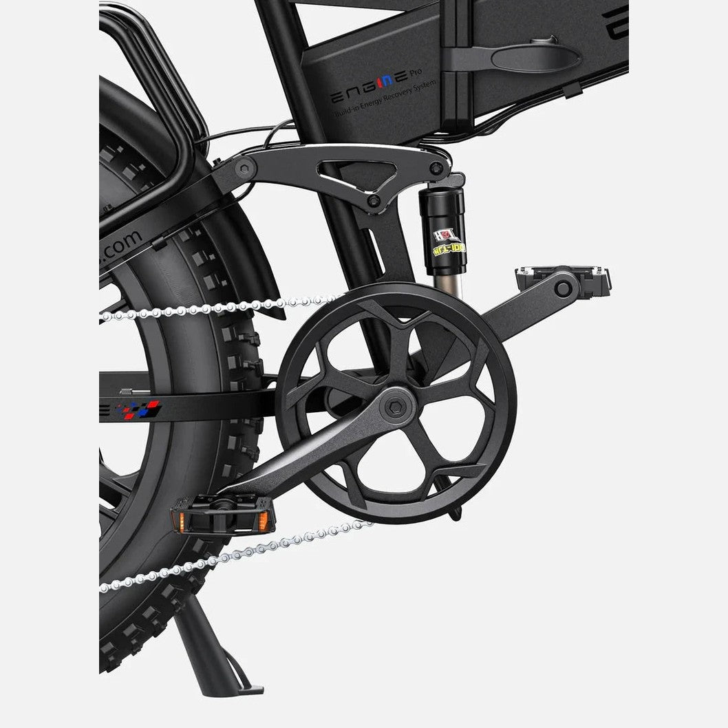Engwe ENGINE PRO - Zwart 2.0 - Elektrische Fatbike Vouwfiets - AE-trading