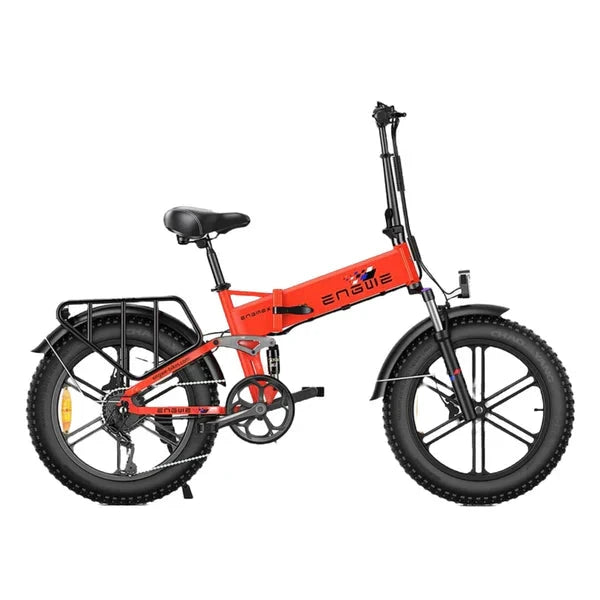 Engwe Engine X Fatbike Elektrische Vouwfiets - Rood