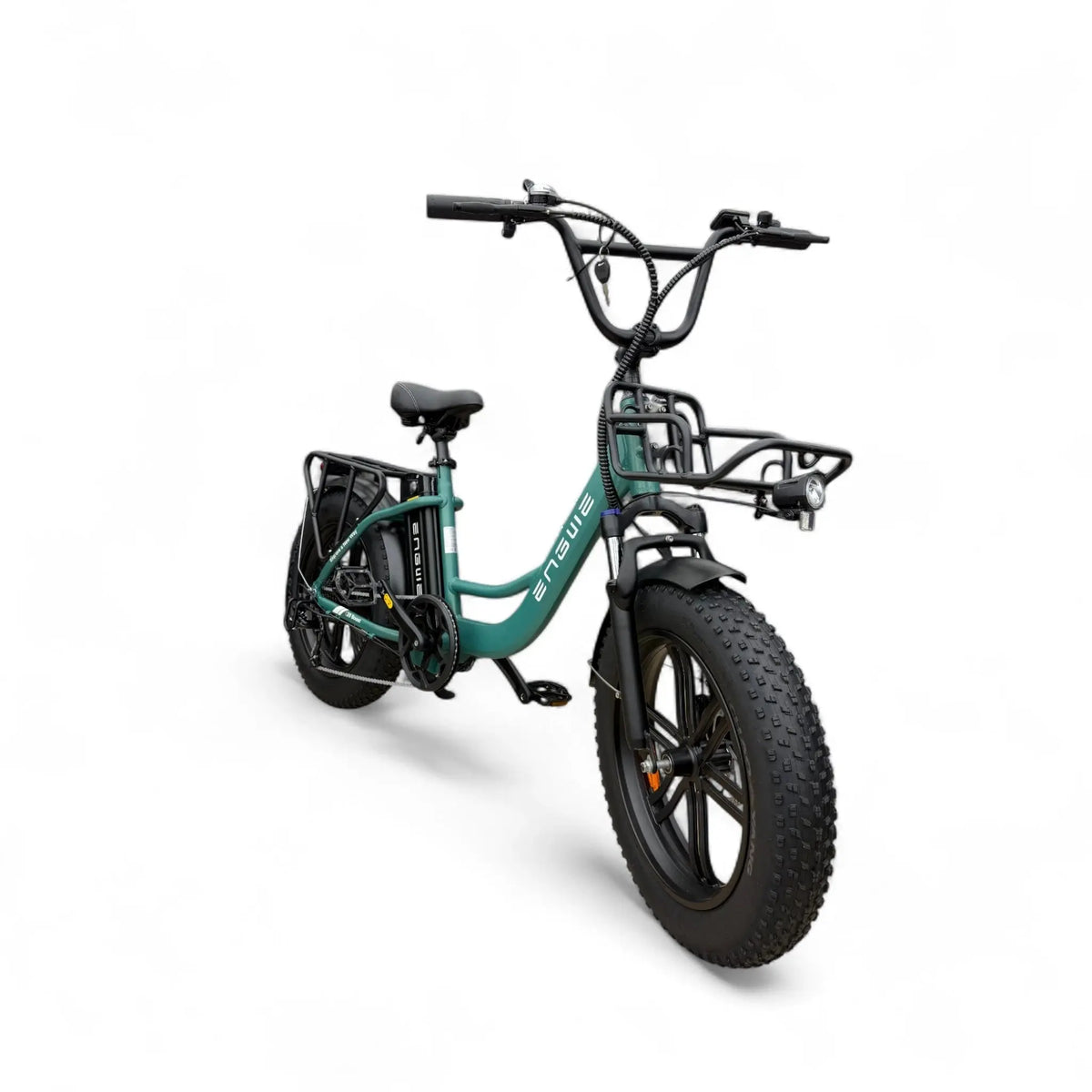 Engwe L20 Boost Fatbike Zee Groen – 250W Motor, 126 km Actieradius, 75 Nm Koppel, Shimano 7 Speed - AE-trading