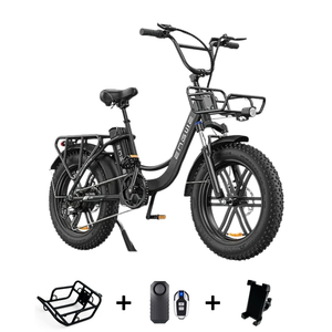Engwe L20 Fatbike - Zwart - AE-trading
