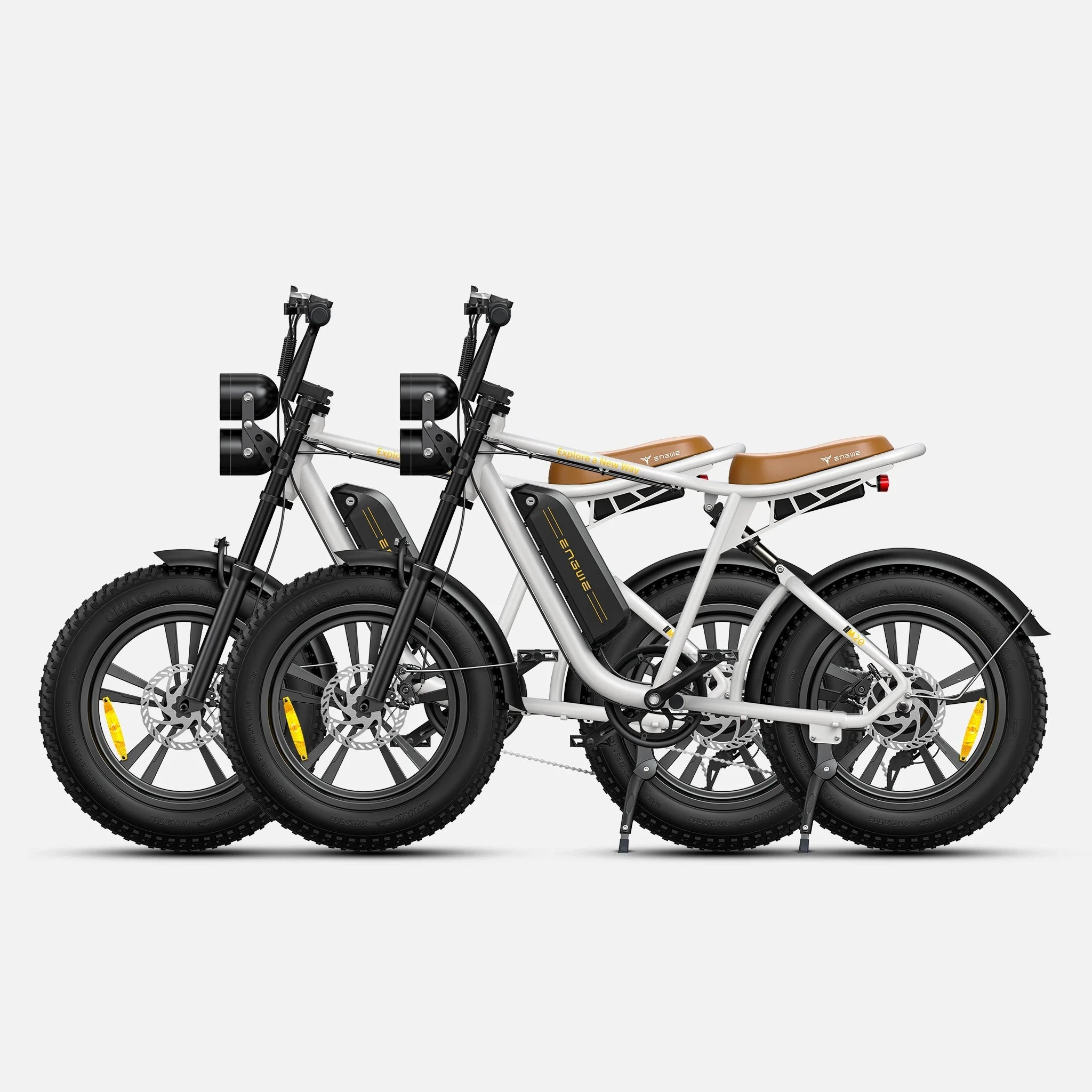 Engwe M20 - Fatbike - Groen - 13 Ah - Elektrische Fiets - AE-trading