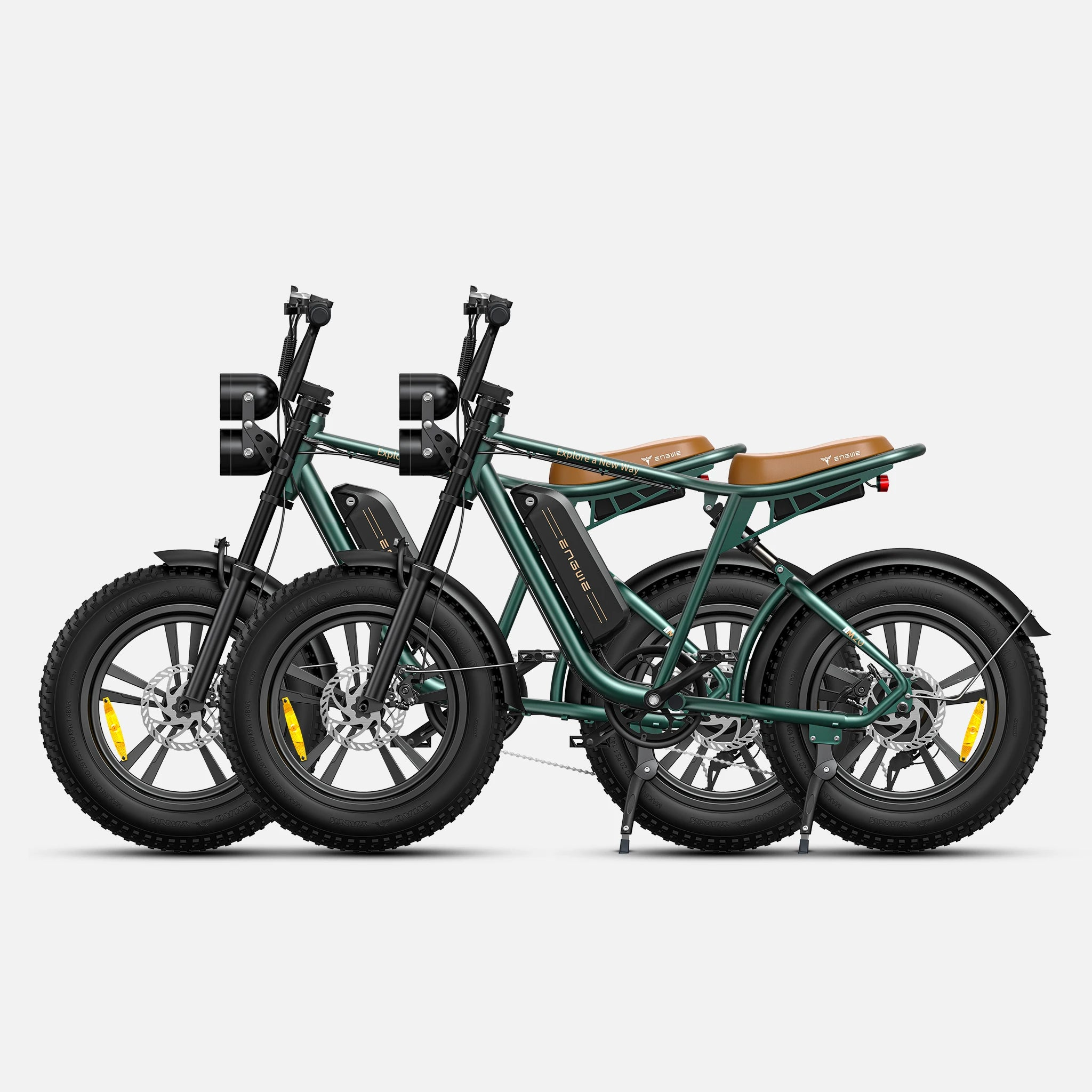 Engwe M20 - Fatbike - Groen - 13 Ah - Elektrische Fiets - AE-trading