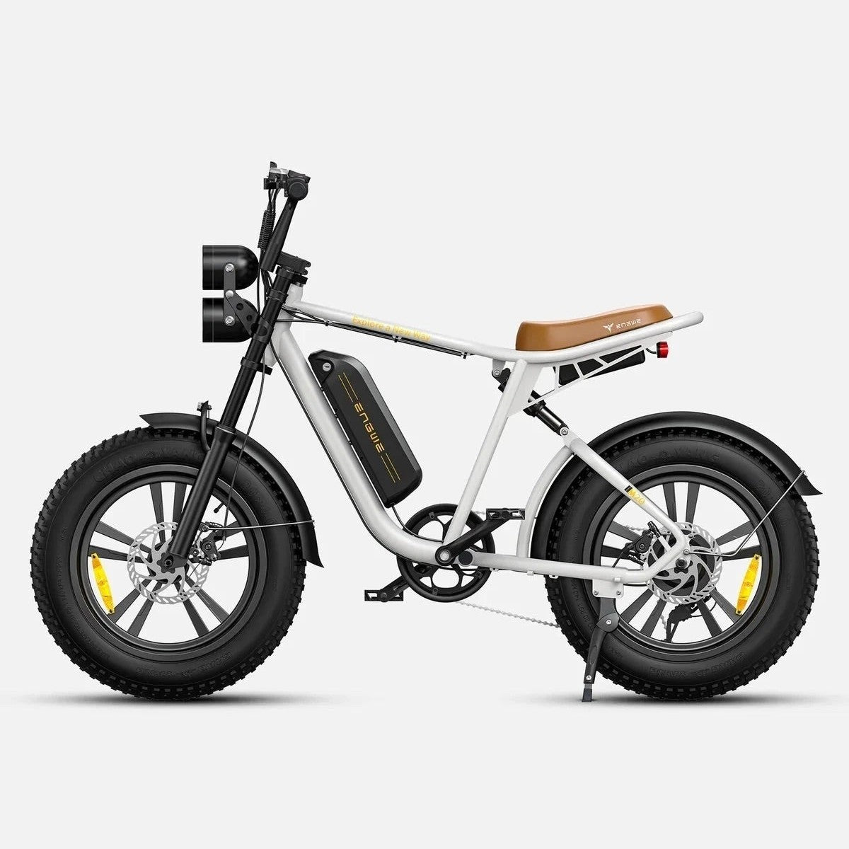 Engwe M20 - Fatbike - Wit - 13 Ah - Elektrische Fiets - AE-trading