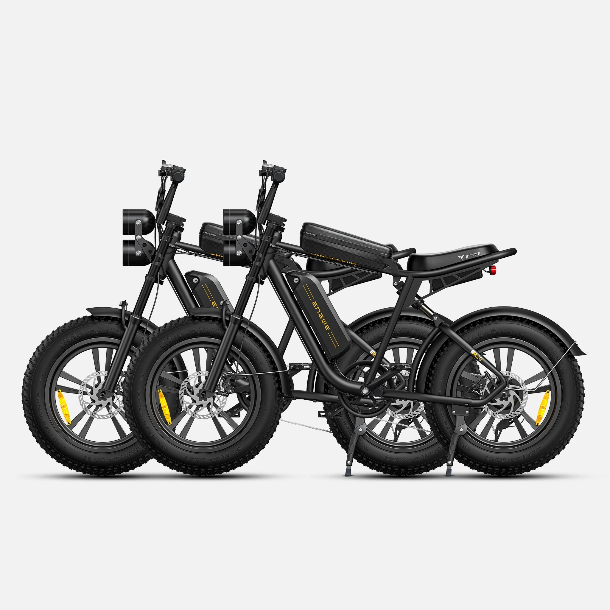 Engwe M20 - Fatbike - Zwart - 13 Ah - AE-trading
