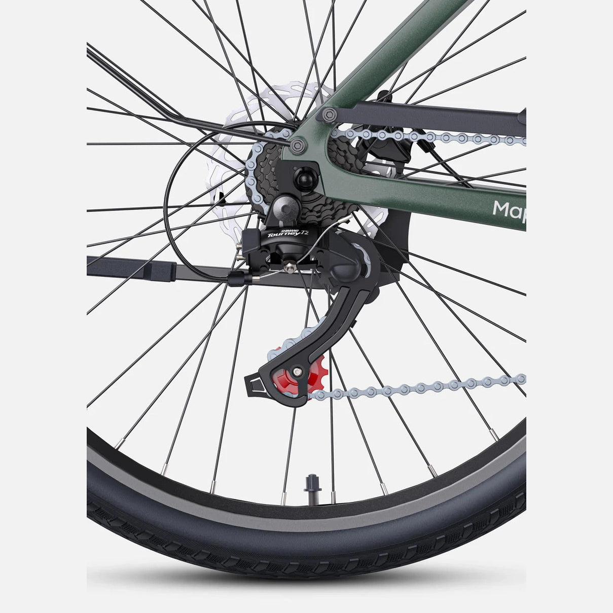 Engwe Mapfour N1 Air ST Elektrische Fiets - Houtskoolgrijs - AE-trading
