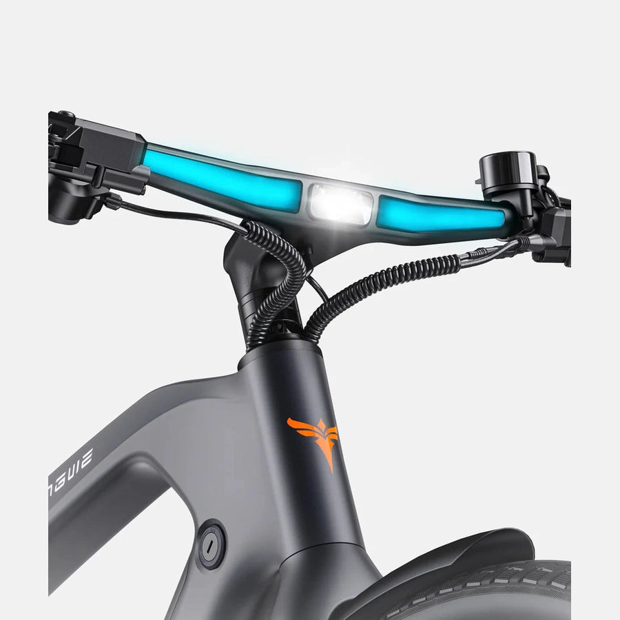 Engwe Mapfour N1 Pro Elektrische Fiets - Houtskoolgrijs - AE-trading