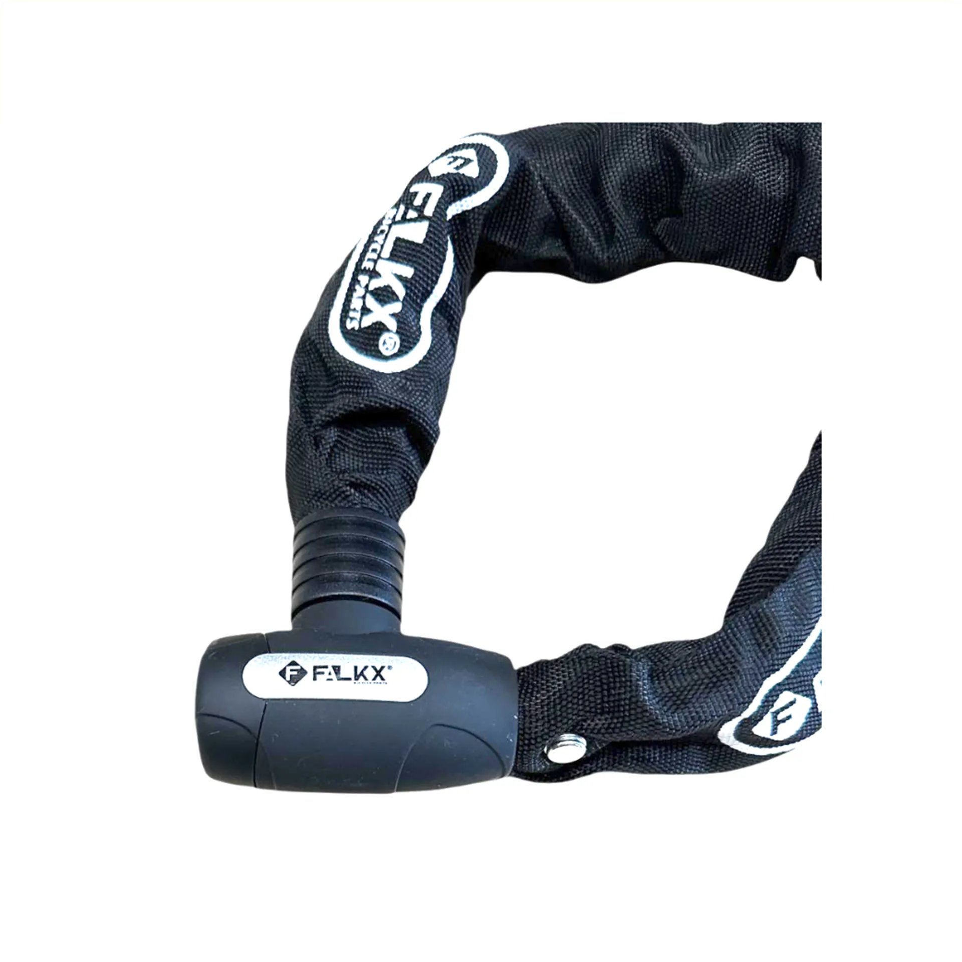 FALKX Patriot Kettingslot 8.5x1200mm Zwart Nylon Hoes - AE-trading