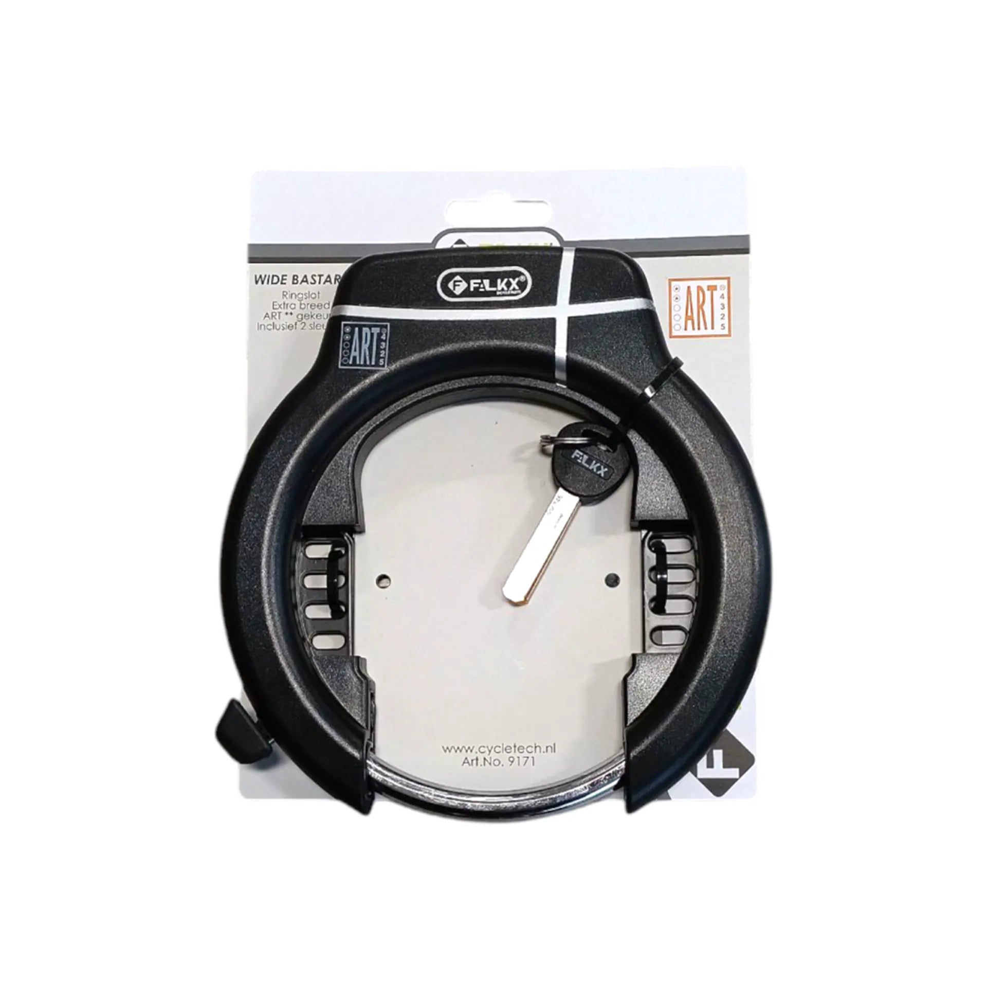 FALKX Wide Bastard Ringslot Zwart ART** - AE-trading