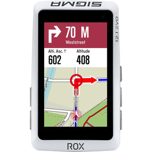 Sigma fietscomputer ROX 12.1 EVO GPS White Basic - AE-trading