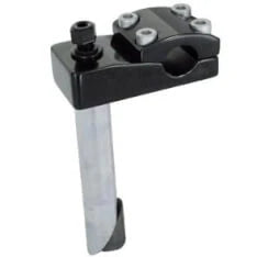 stuurpen freestyle BMX 21.1mm zwart - AE-trading