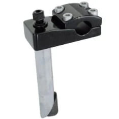 stuurpen freestyle BMX 22.2mm zwart - AE-trading