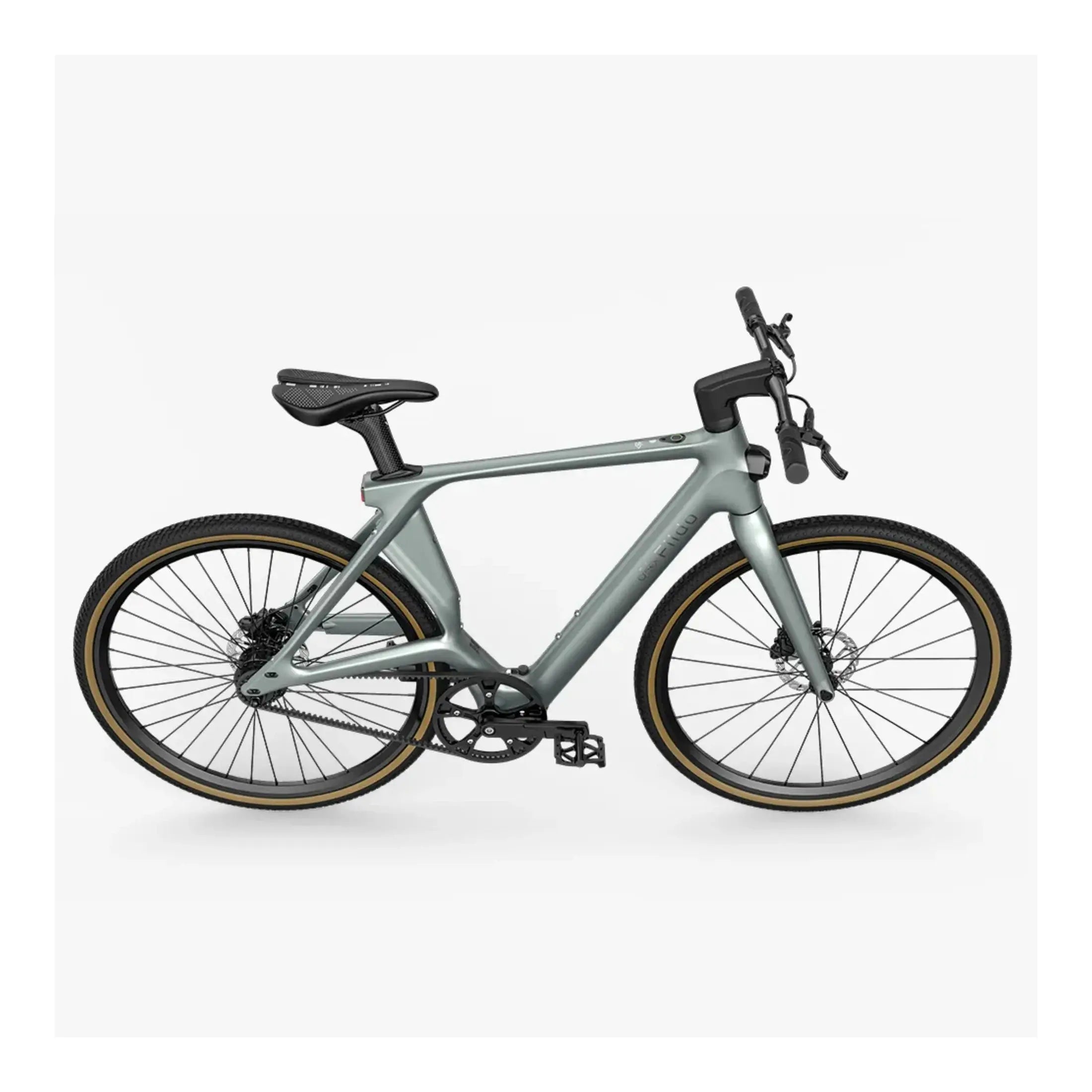 Fiido Air - Elektrische Stadsfiets - Zilver - 28 inch - M (165cm - 175cm) - Belt Drive - Accu 209Wh (36V) - 250W (35Nm) Mivice Motor - Hydraulische Remmen - AE-trading