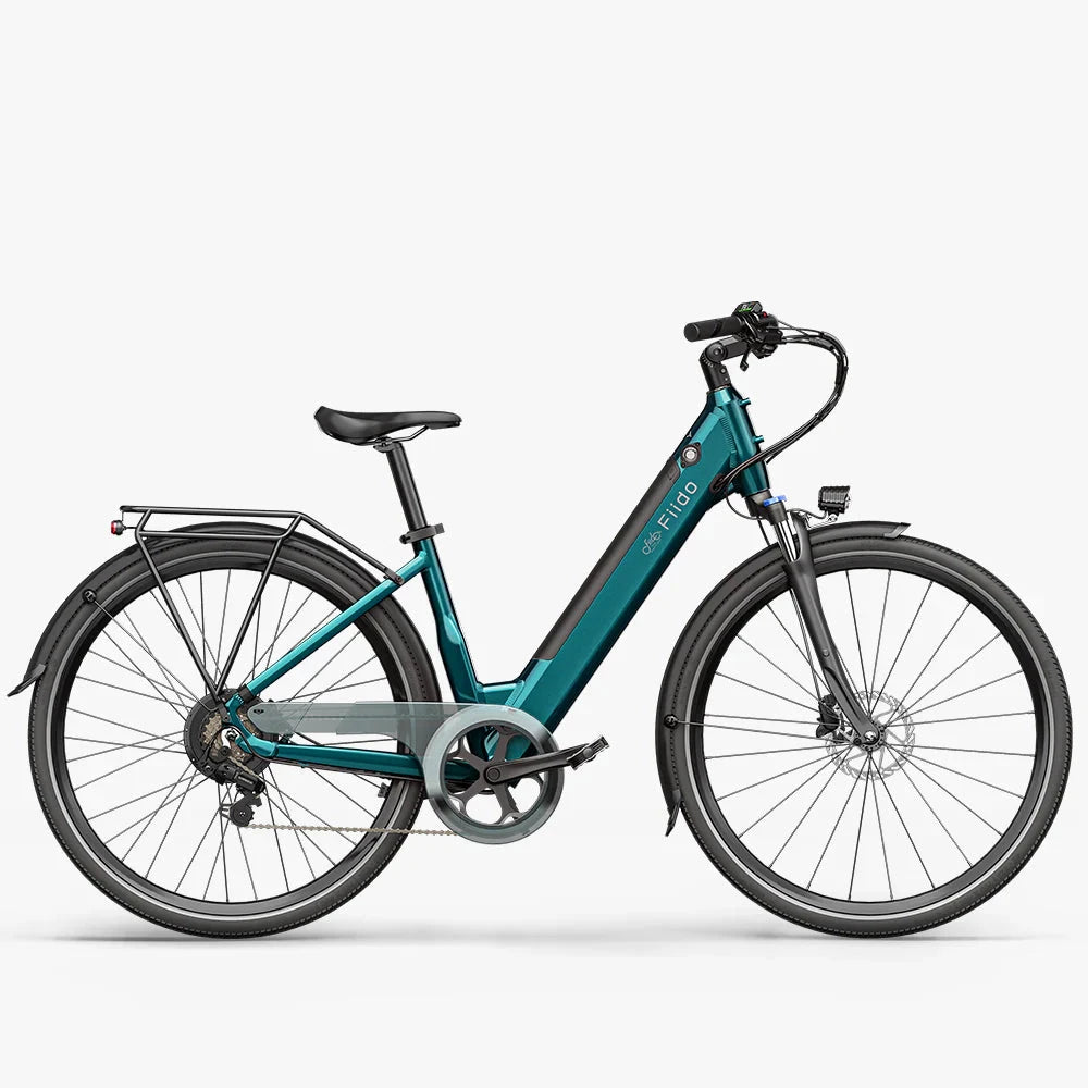 Fiido C11 - Smaragdblauw - 499Wh - Elektrische Stadsfiets - AE-trading