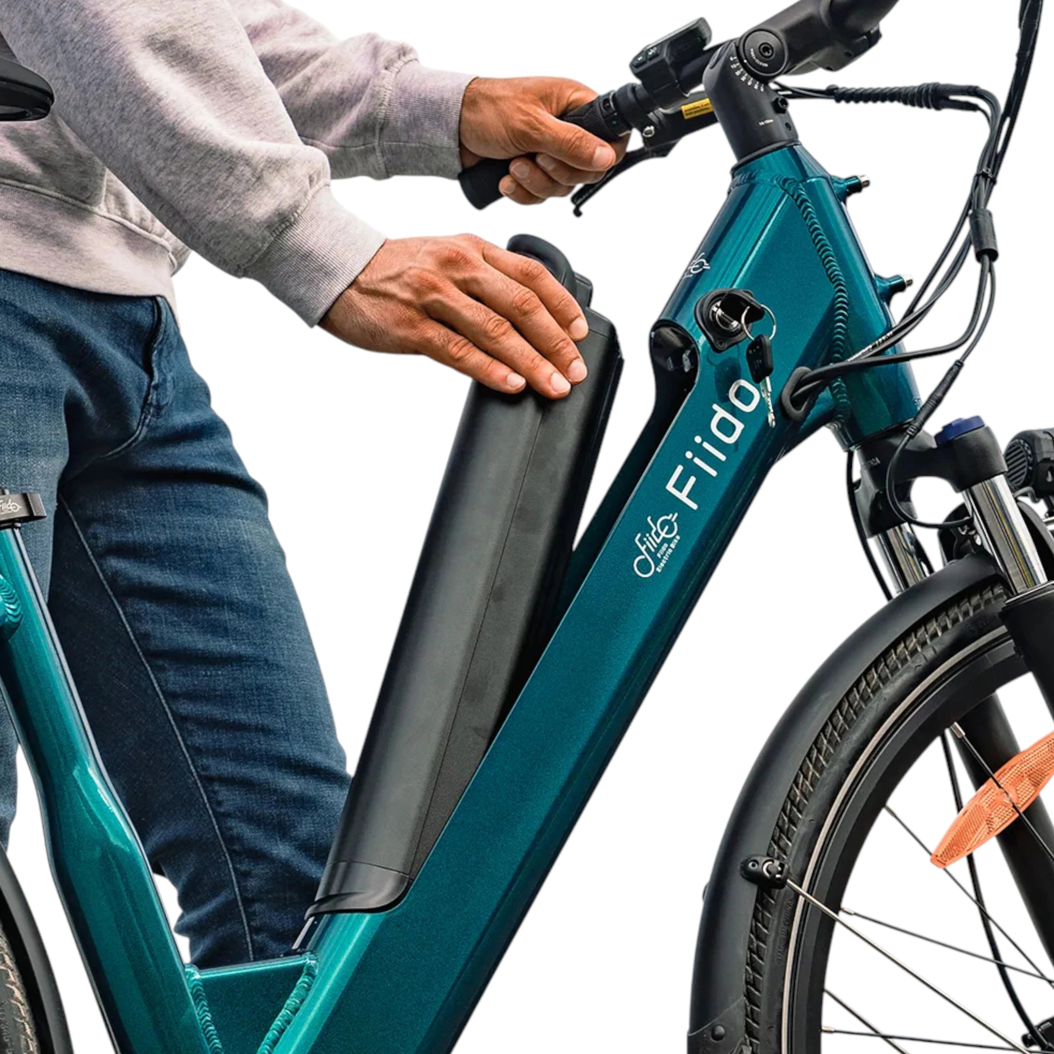 Fiido C11 - Smaragdblauw - 499Wh - Elektrische Stadsfiets - AE-trading