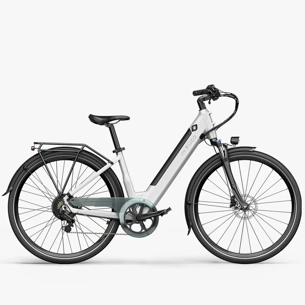 Fiido C11 – Wit – 499Wh – Elektrische Fiets - AE-trading