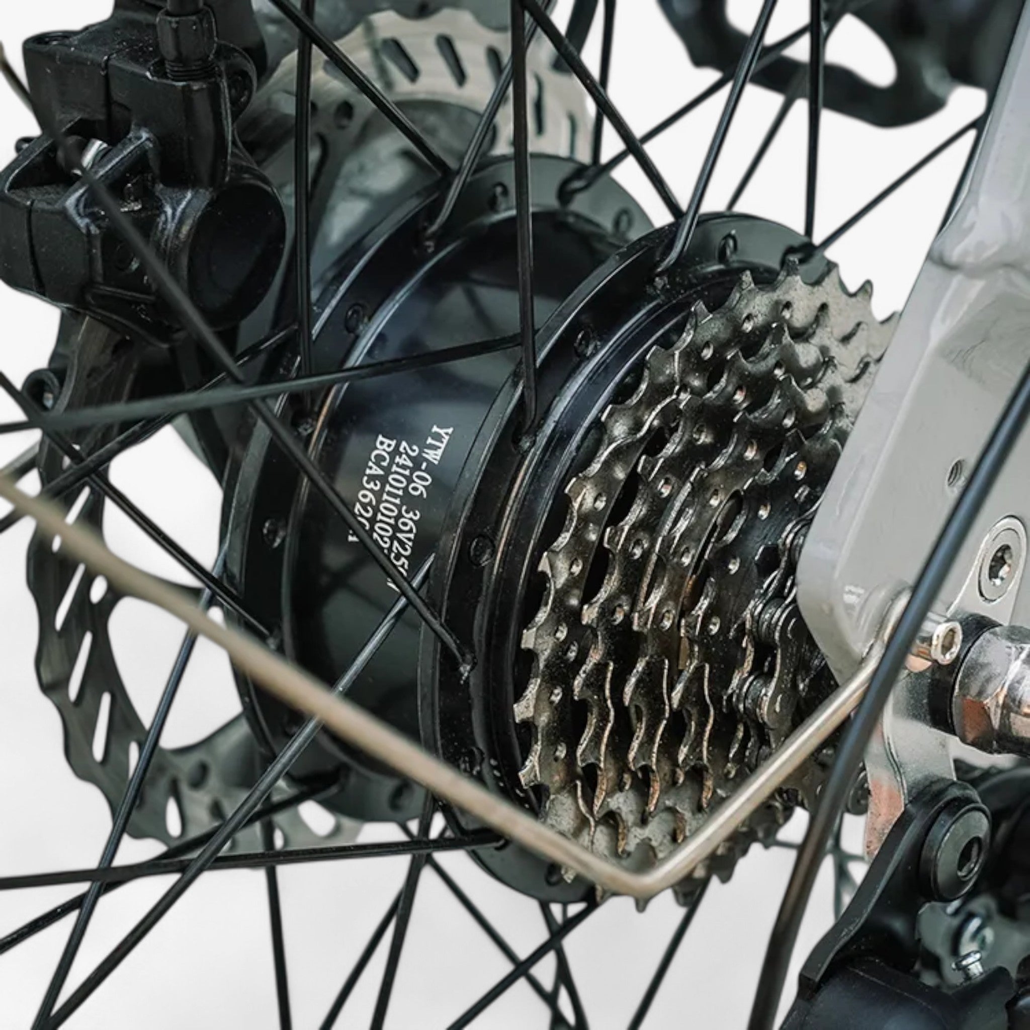 Fiido D11 2025 - Elektrische Vouwfiets - Lichtgrijs - 20 inch - Accu 417.6Wh 36V - 250W 32Nm Motor - Shimano 7 Versnellingen - Hydraulische Remmen