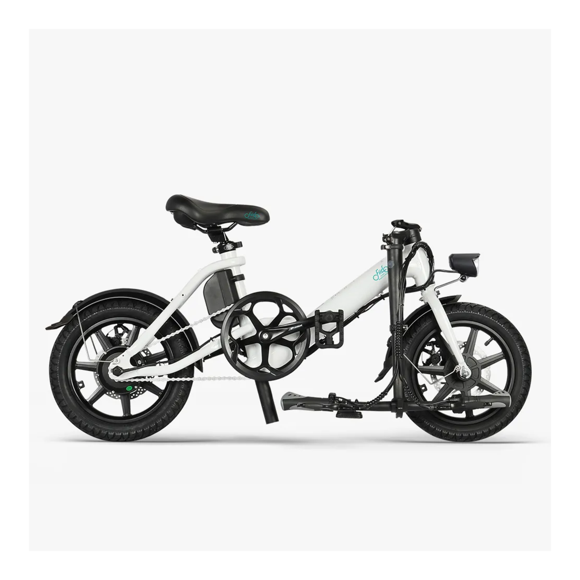 Fiido D3 Pro - Elektrische Vouwfiets - Wit - 14 inch - Accu 281Wh 36V - 250W 35Nm Motor