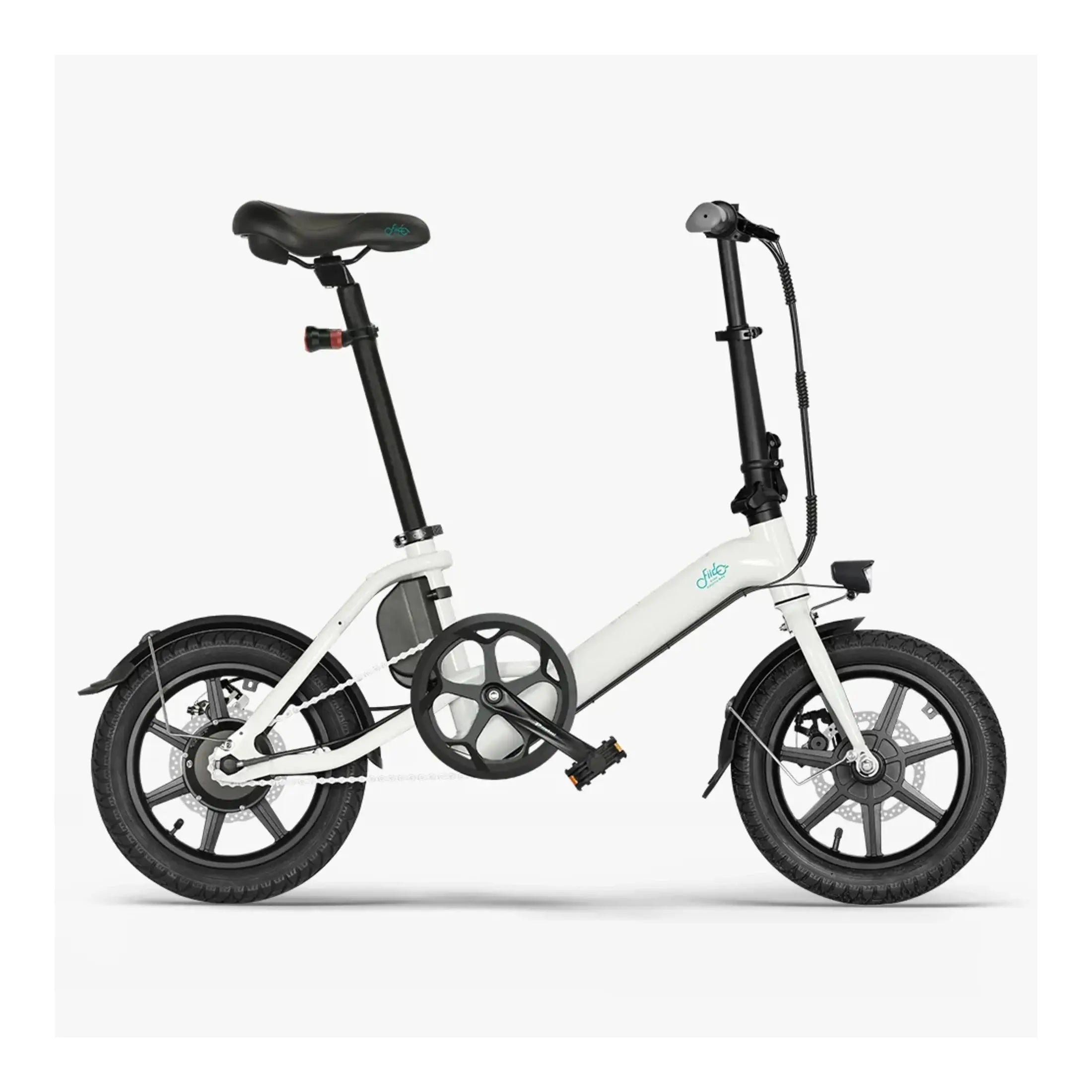 Fiido D3 Pro - Elektrische Vouwfiets - Wit - 14 inch - AE-trading