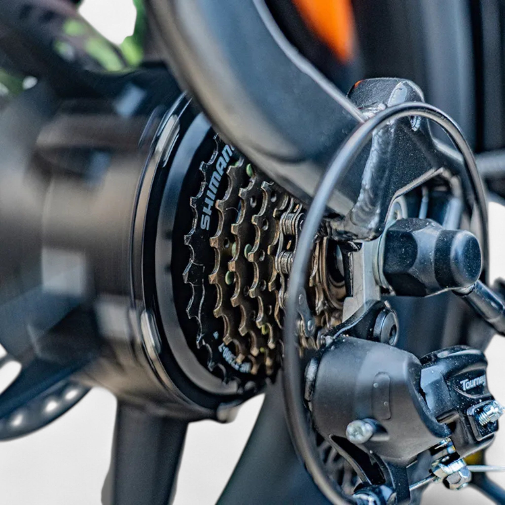 Fiido T2 2025 - Elektrische Longtail Bakfiets - Bosgroen - 20x4 inch - Accu 998.4Wh (48V) - 250 W (55Nm) Mivice Motor - Shimano 7 Versnellingen - Hydraulische Remmen - AE-trading