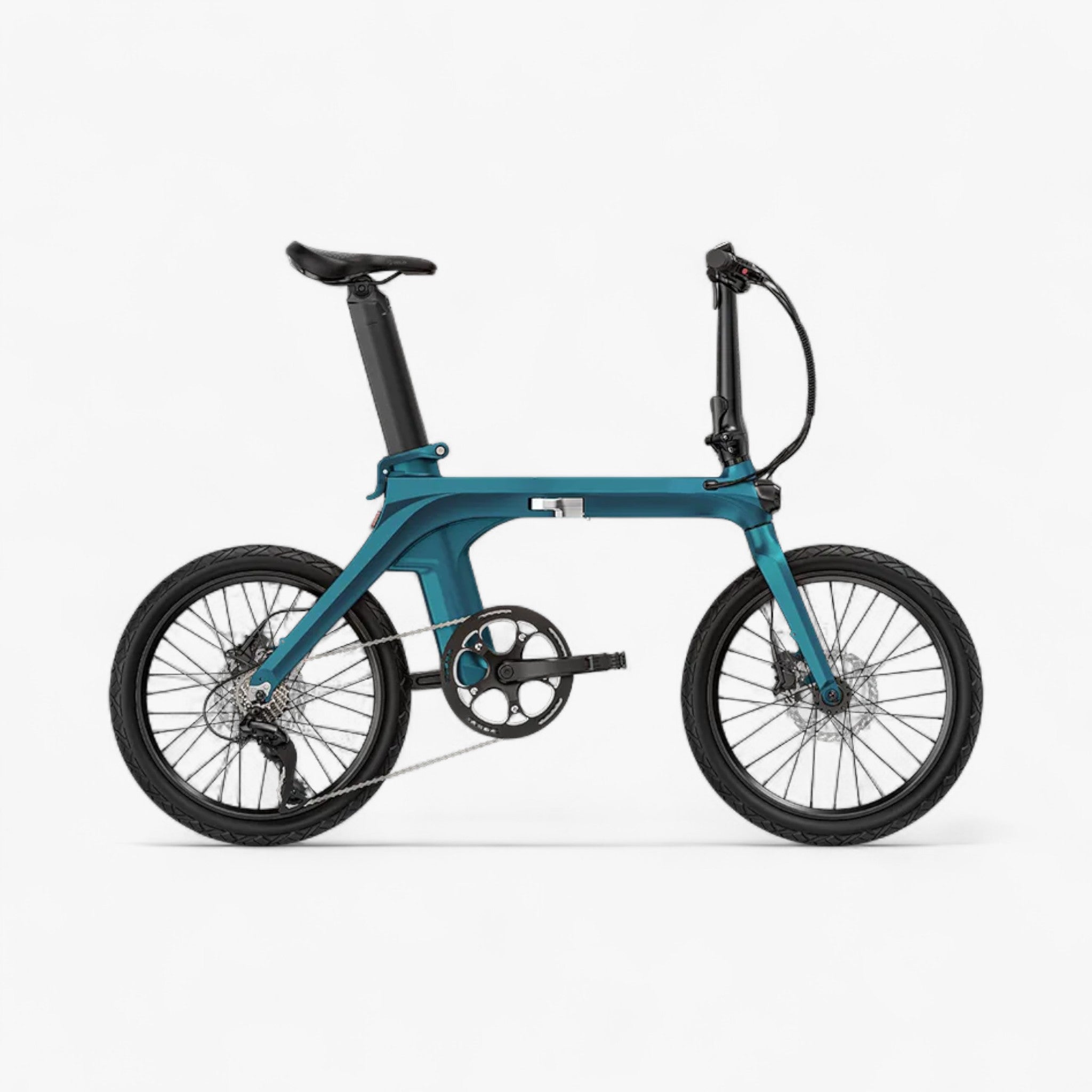 Fiido X 2025 - Elektrische Vouwfiets - Blauw - 20 inch - Accu 417.6Wh 36V - 250W 32Nm Mivice Motor - Shimano 7 Versnellingen - Hydraulische Remmen