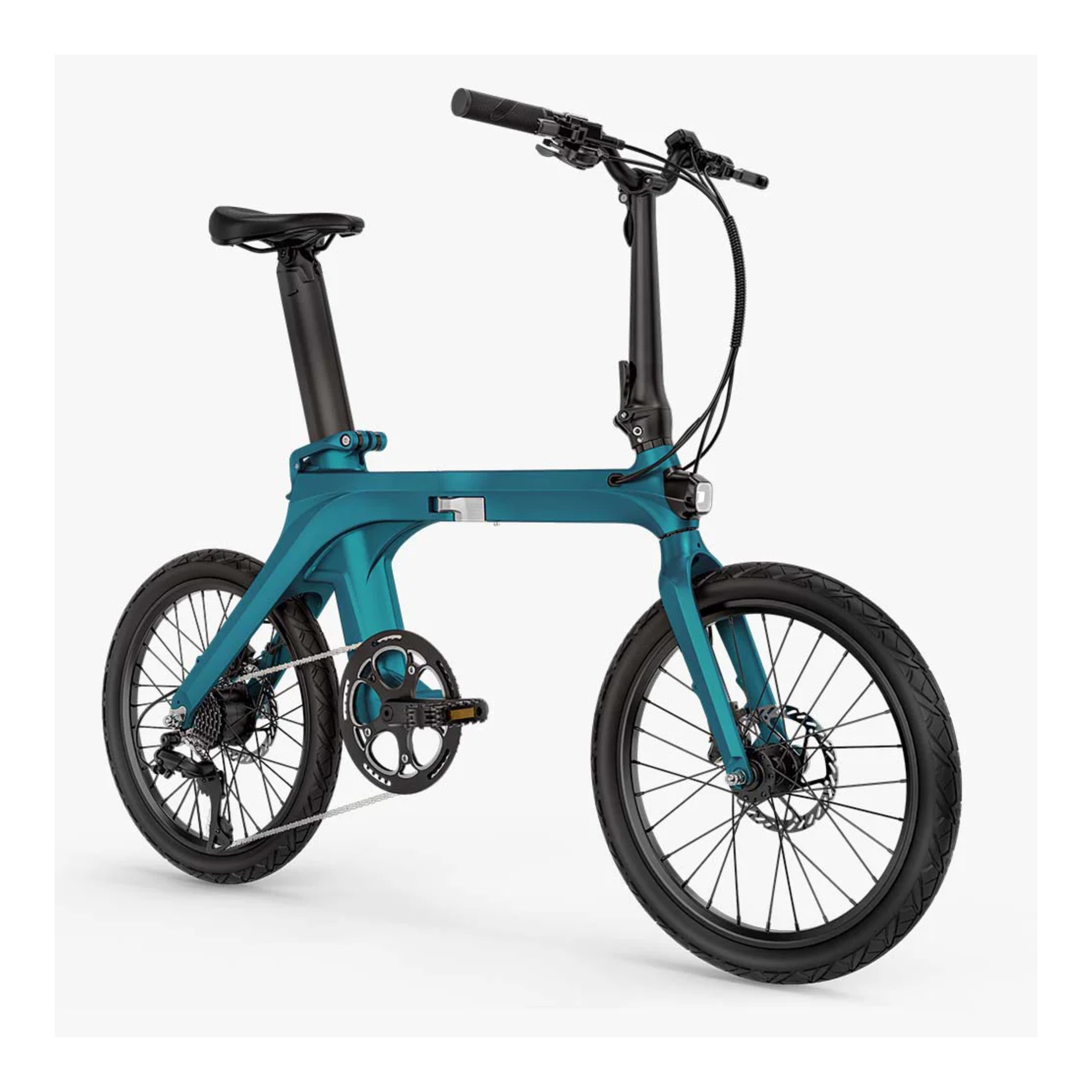 Fiido X 2025 - Elektrische Vouwfiets - Blauw - 20 inch - Accu 417.6Wh 36V - 250W 32Nm Mivice Motor - Shimano 7 Versnellingen - Hydraulische Remmen