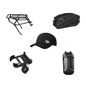 Fiido X Accessoires Set Telefoonhouder Stuur- En Bagagedrager - AE-trading