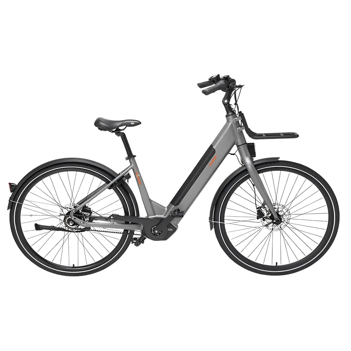 Freebike Flushing Elektrische Fiets - Antraciet - Dames 56cm - AE-trading
